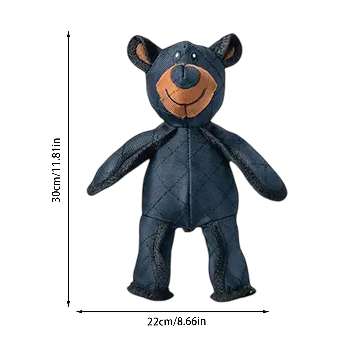 Squeaky Plush Bear Dog Toy For Puppies