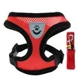 YTYINCN Dog Harness Vest Polyester Adjustable Mesh Leash