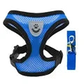 YTYINCN Dog Harness Vest Polyester Adjustable Mesh Leash
