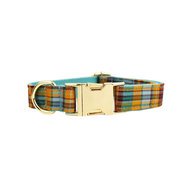 YTYINCN Personalized Dog Collar Leashes Harness Bow Set