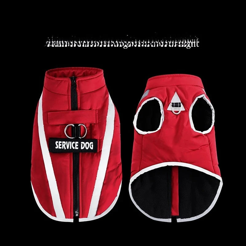 Zhejiang Waterproof Dog Jacket With Zipper Fleece Winter Coat