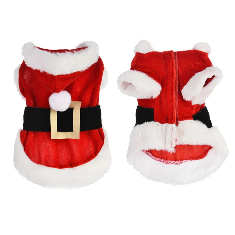 Guangdong Christmas Pet Hoodie Coat For Small Dogs