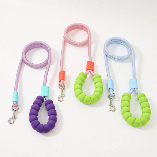 Adjustable Nylon Dog Harness With Reflective Leash Lightweight