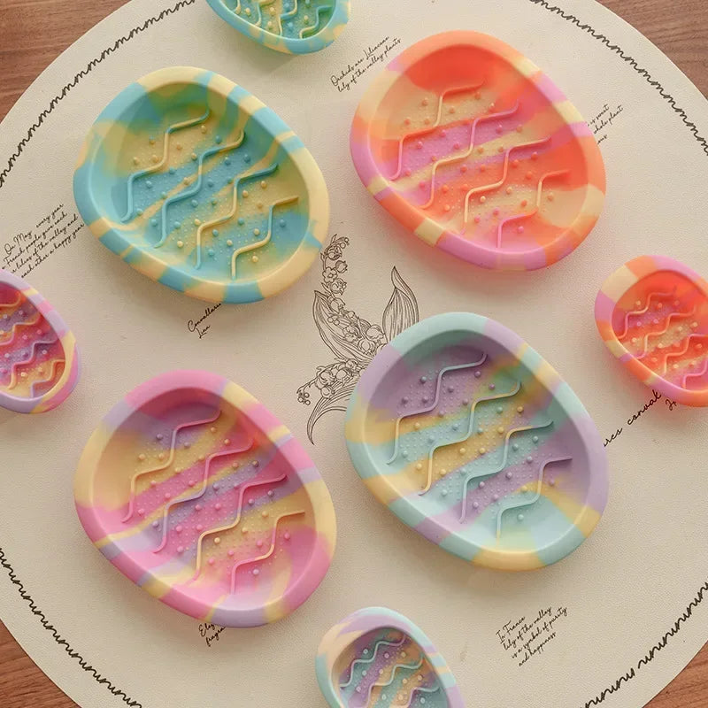 Slow Feeder Silicone Pet Bowl Anti Slip Universal Cats Dogs