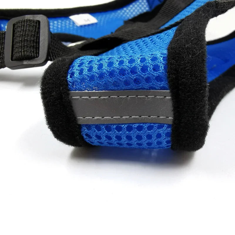 YTYINCN Dog Harness Vest Polyester Adjustable Mesh Leash