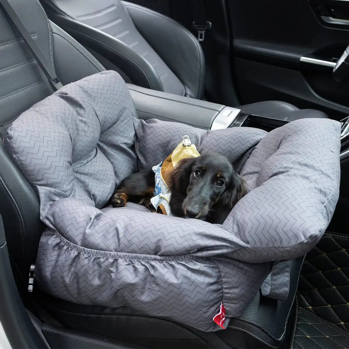 2-In-1 Dog Car Seat Carrier Bag With Detachable Booster Seat
