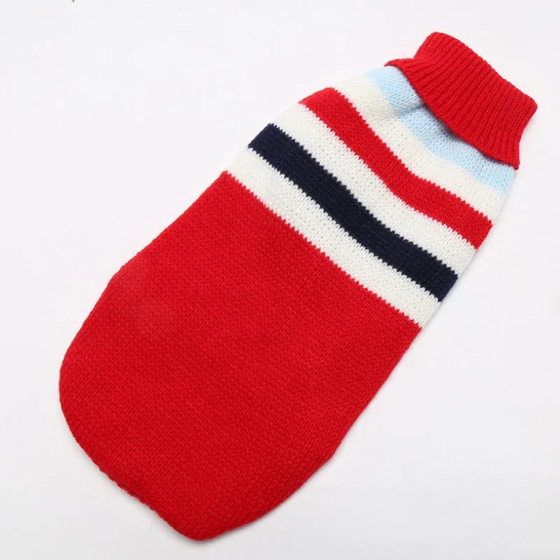 Guizhou Wool Knit Big Dog Sweater Turtleneck Winter Cozy