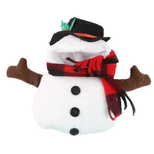 Guangdong Christmas Snowman Dog Costume Outfit