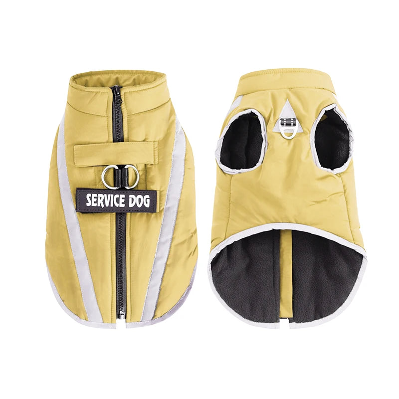 Zhejiang Waterproof Dog Jacket With Zipper Fleece Winter Coat