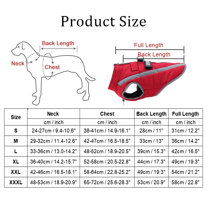Zhejiang Waterproof Dog Jacket With Zipper Fleece Winter Coat