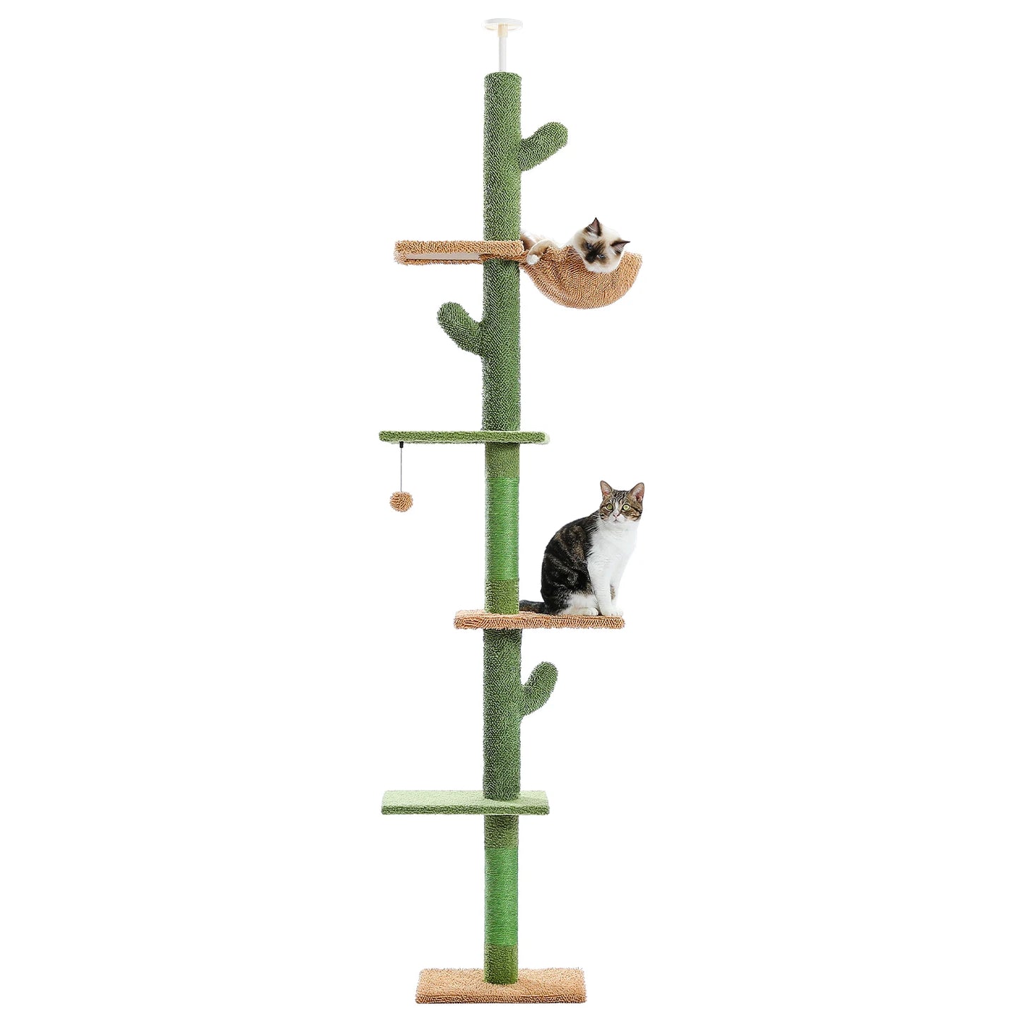 PAWZ Road 5 Tier Cat Tree Tower With Scratching Post