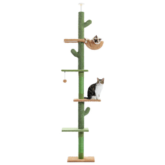 PAWZ Road 5 Tier Cat Tree Tower With Scratching Post