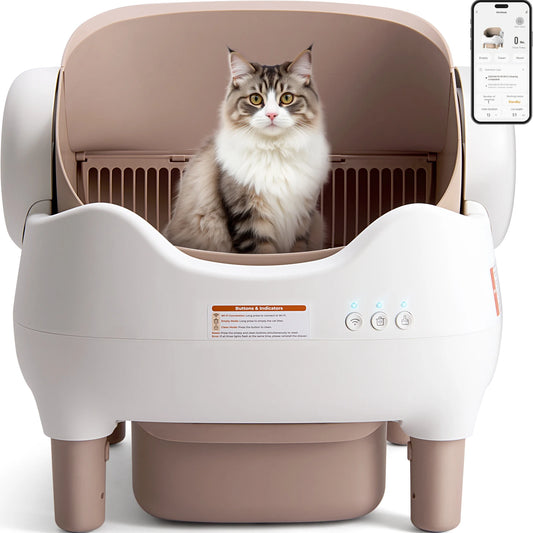 Lunapurr Self Cleaning Litter Box with App Control